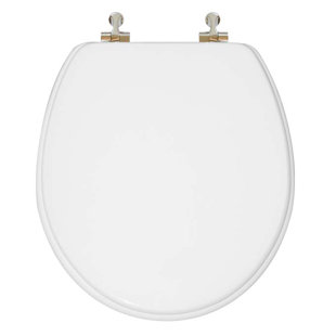 TOPSEAT Round Toilet Seat and Lid