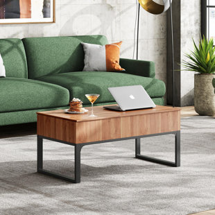 BRAYDEN STUDIO® Valero Lift Top Extendable Sled Coffee Table with Storage