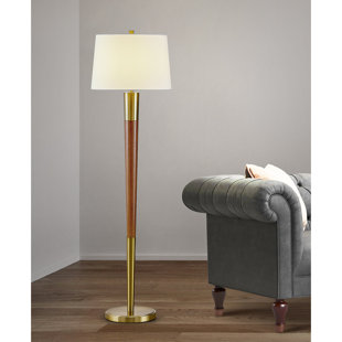 GEORGE OLIVER Vanover 63'' Traditional Floor Lamp