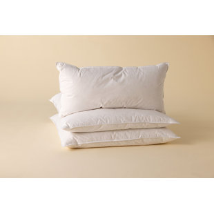 SURREY DOWN Duck Feather Medium Support Pillow (Set of 2)