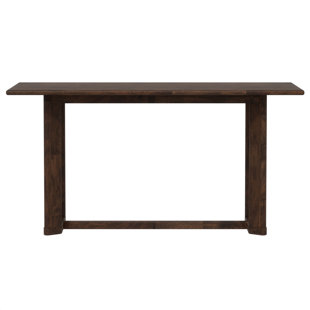 EMERALD HOME FURNISHINGS Rich Brown Gathering Height Table