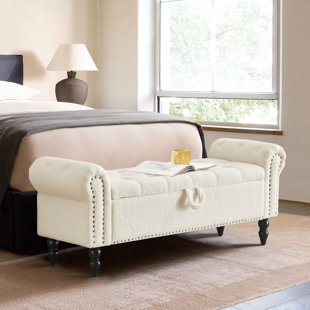 ALCOTT HILL® Demetric Upholstered Storage Bench