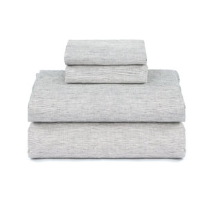 BOKSER HOME 100% French Linen Sheet Set
