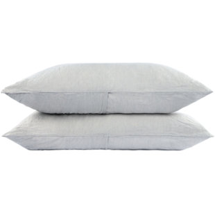 BOKSER HOME 100% French Linen Pillowcase Set