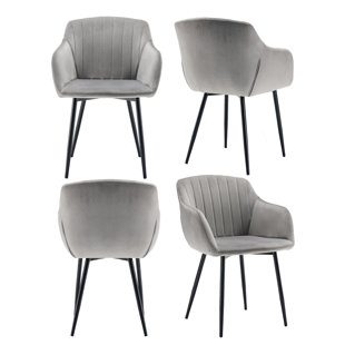 CORRIGAN STUDIO Ohio Upholstered Dining Chair (Set of 4)