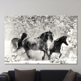 CLICART Bound On Canvas by Deb Lee Carson Print