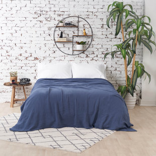 CAROL & FRANK Ryker Moonbeam Gauze Coverlet