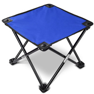 FAST APPLIANCES LLC Camping Stool Portable Footrest For Hiking Fishing Backpacking Beach Travel - Capacity 220Lbs
