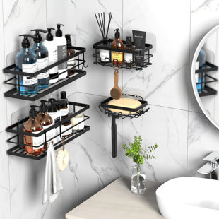 REBRILLIANT Aleck Stainless Steel Shower Caddy