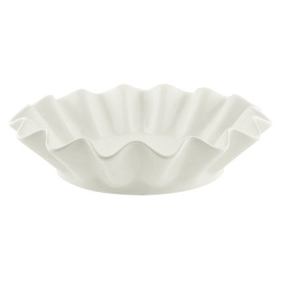 Ten Strawberry Street Whittier 12 oz. Ruffle Round Bowl (Set of 4)