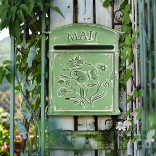 Z² BELLADECOR Metal Wall Mounted Mailbox