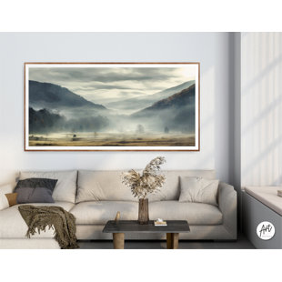 ART TERRITORY Blue Ridge Mountains National Park, Lake House Decor, Horizontal Print