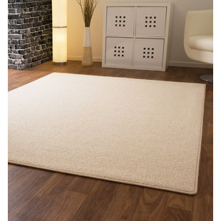 FERNLEAF Jadyn Solid Colour Machine Woven Machine Tufted Area Rug