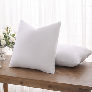 COZY HOME AND BATH Reversible Pillow Insert (Set of 2)