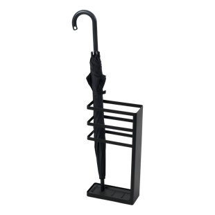 Yamazaki Home Freestanding Umbrella Holder/Umbrella Stand For Umbrellas/Canes/Walking Sticks, Steel