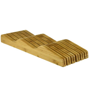 Heim Concept 16 Slot Bamboo Drawer Knife Block