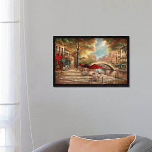 CLASSICLIVING Leinwandbild Riverwalk Charm von Ruane Manning