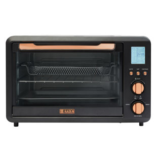 HADEN Toaster Oven with Air Fry, Bake, Broil, Toast Functions