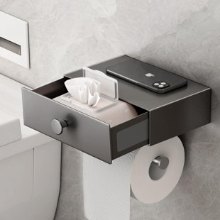 KIFLIC Wall Mounted Toilet Paper Holder