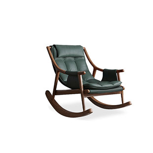 CHAIRVOGUE Luxury Ergonomic Rocking Chair Solid Wood Rocking Chair