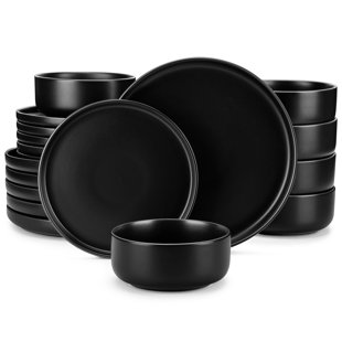 VANCASSO 18 Piece Stoneware Dinnerware Set - Service for 6