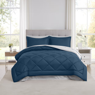 Modern Threads 7-Piece Reversible Comforter Set - Includes Comforter, Sheets, Pillowcases, and Shams