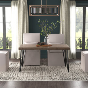 GREYLEIGH™ Swanscombe Metal Base Dining Table
