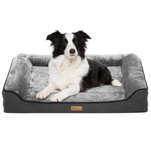 Balconera Orthopedic Dog Bed,Pet Bed with Memory Foam&Removable Zipper Cover