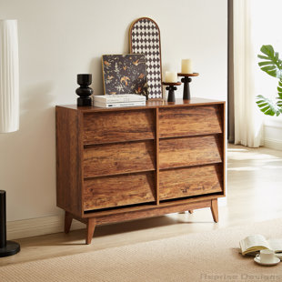 REPRISE DESIGNS Vintage-style 6 Drawer Dresser