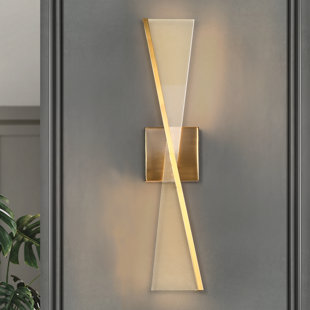 BRAYDEN STUDIO® Diori Steel LED Wallchiere