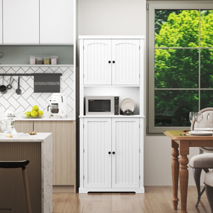 RED BARREL STUDIO® Siene 72'' Kitchen Pantry