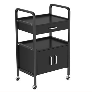 K-SALON 33.7'' H x 19.7'' W 1 Utility Cart with Wheels