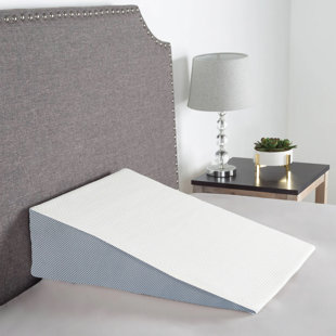ALWYN HOME Ballville Bed Wedge Pillow Foam with Cover, Anti Snoring, Multi-Purpose, Comfortable, Legs, and Back Support