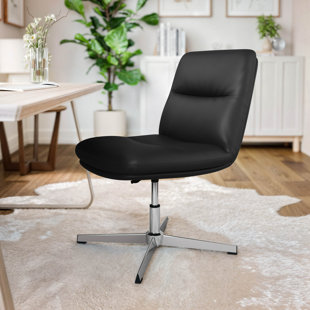 FLASH FURNITURE Commercial Mid-Back Padded Upholstered Swivel Office Chair