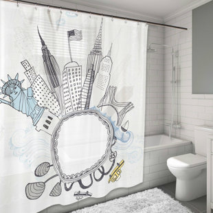 BEN AND JONAH Shower Curtain