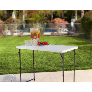 LIFETIME 48'' Rectangular Adjustable Banquet Table