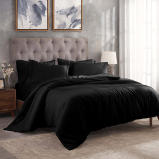 EIDER & IVORY™ Mitchell Egyptian Cotton 300 Thread Count Solid Duvet Cover Set With Pillow Shams