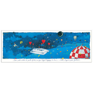 ZOOMIE KIDS Agostini - No Frame Print on Wood