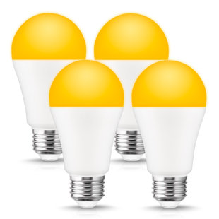 LOHASLED 100 Watt Equivalent A19 E26/Medium (Standard) 2000K LED Bulb (Set of 4)