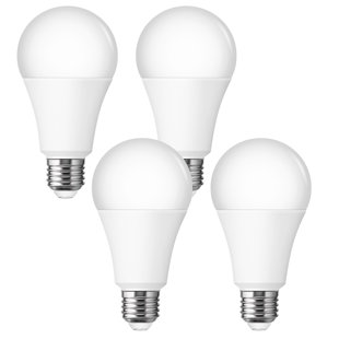 LOHASLED 3 Way A21 LED Light Bulbs, E26/Medium (Standard) LED Bulb (Set of 4)