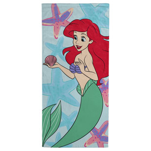 Disney's Arielle, the mermaid towel - for bath, beach and pool - 100 % cotton