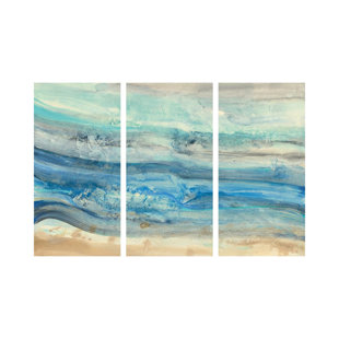 BEACHCREST HOME Ocean Waves by Albena Hristova - No Frame Gallery-Wrapped Canvas Giclée on Canvas