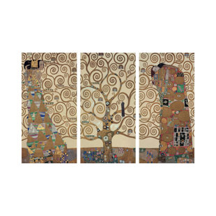 LANGLEY STREET The Tree Of Life by Gustav Klimt - No Frame Gallery-Wrapped Canvas Giclée on Canvas