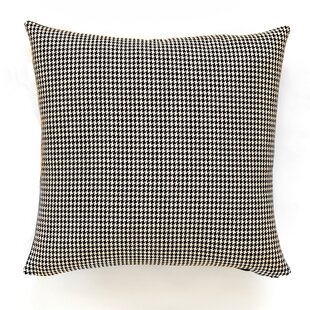 DANIEL DESIGN STUDIO Newbriar Hill Geometric Feather Throw Pillow