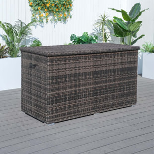 MODA FURNISHINGS Moda 296 Gallon Wicker Deck Box