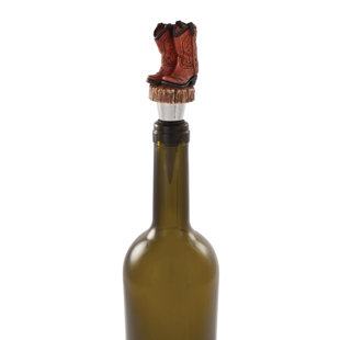 FOSTER & RYE Cowboy Boot Bottle Stopper