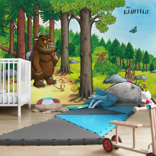 ROOMIE KIDZ Tapete Kindertapete Grüffelo Waldspaziergang 2.25m L x 336cm B Duley