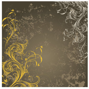 BLOOMSBURY MARKET Tapete Schnörkel 1.92m L x 192cm B Wayne