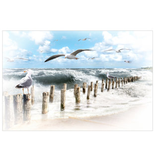 HAUS AM MEER Tapete Absolut Sylt 2.25m L x 336cm B Waycross