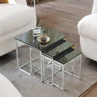 RAFAELO MOBILIA 3-tlg. Couchtisch-Set Cardiss